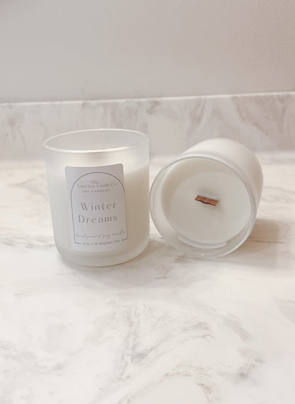 Winter Wooden Wick 12oz Soy Candle