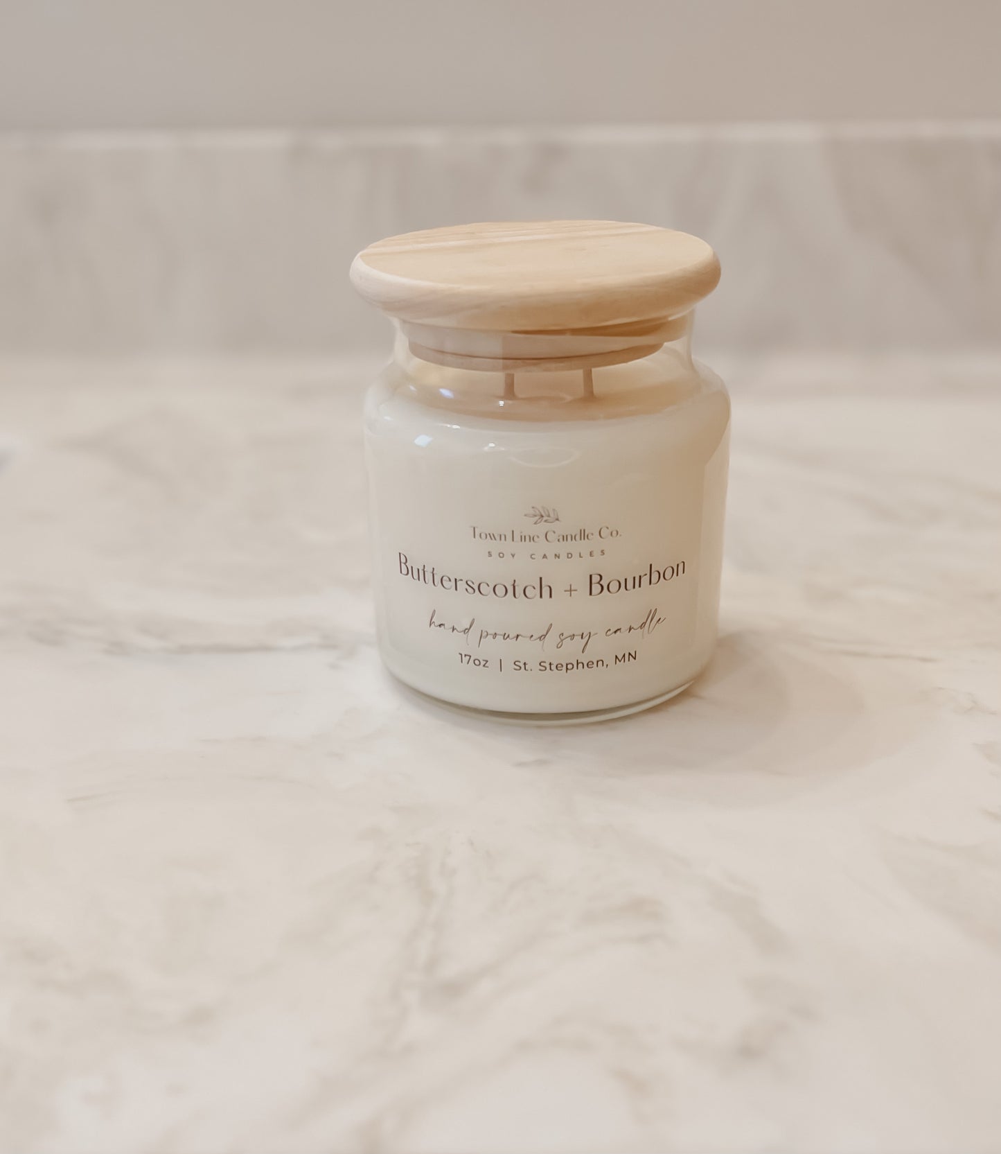 Butterscotch + Bourbon Soy Candle