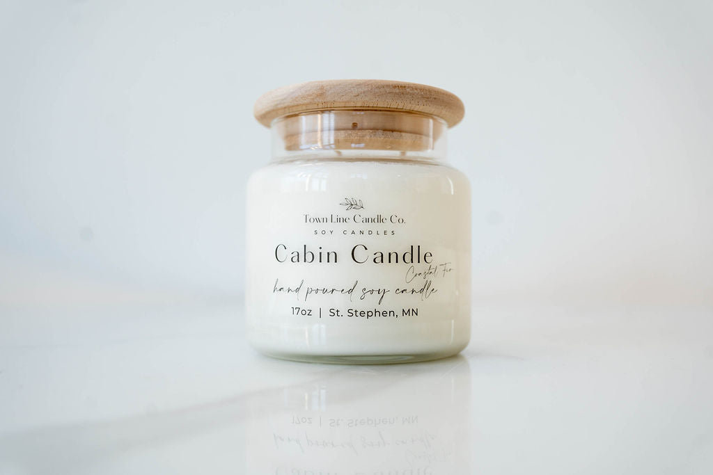 Cabin Candle Coastal Fir Soy Candle