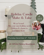 Winter Candle Making Class